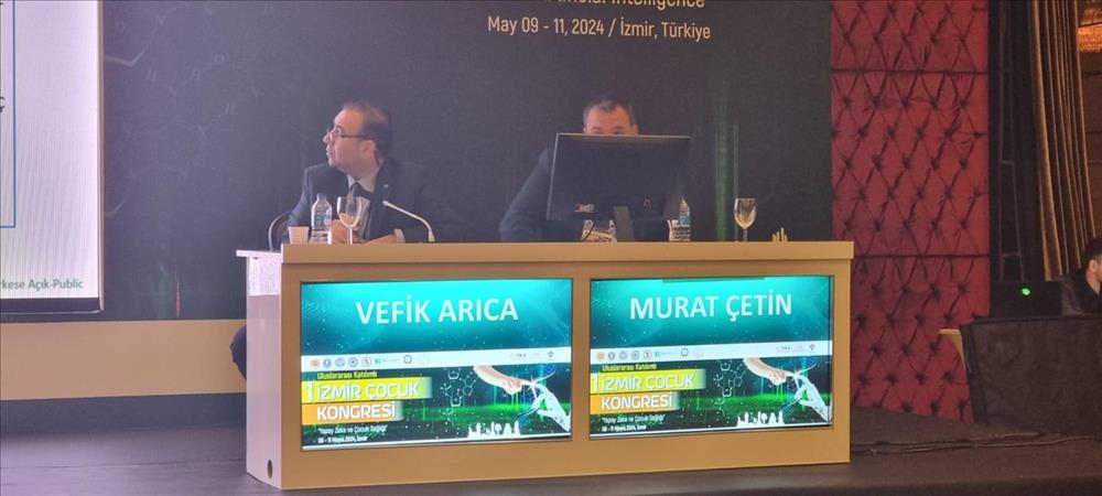 Prof. Dr. Vefik ARICA, ''Uluslararası Katılımlı 1. İzmir Çocuk Kongresi'' ne Katıldı