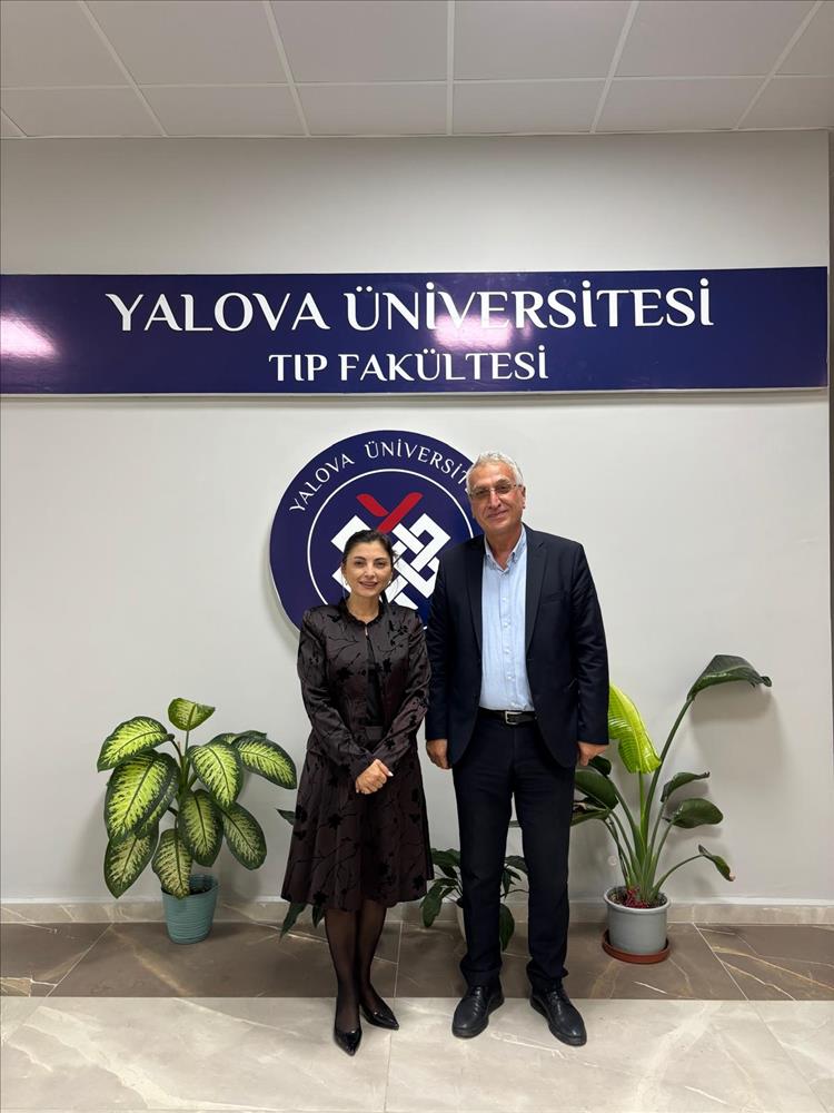 Yalova Sağlık Hizmetleri Başkanı Dr. Öğr. Üyesi Musa Karabulut’tan Dekanımız Prof. Dr. Nurşah Başol’a Ziyaret