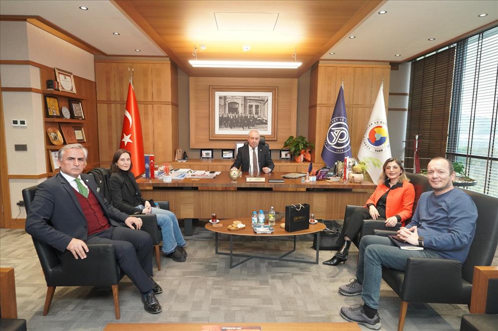 Fakültemizden Yalova Ticaret ve Sanayi Odası Başkanımıza Ziyaret