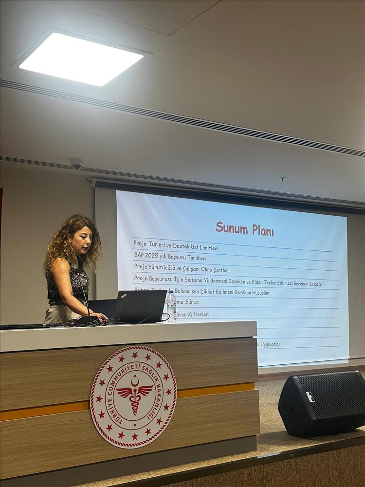 BAP Başvuru Süreçleri Eğitimi Verildi