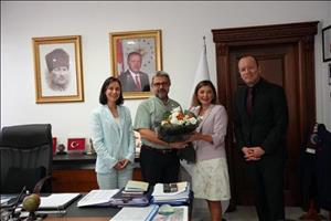 Dekanımız Prof. Dr. Nurşah BAŞOL, İl Sağlık Müdürü Uzm. Dr. Halim Ömer KAŞIKÇI’yı Ziyaret Etti