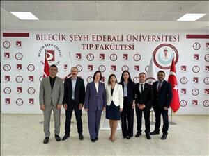 Dekanımız Prof. Dr. Nurşah BAŞOL Bilecik Şeyh Edebali Üniversitesi Tıp Fakültesini Ziyaret Etti	