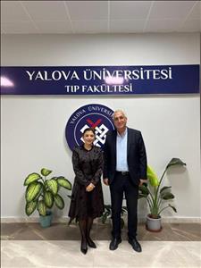 Yalova Sağlık Hizmetleri Başkanı Dr. Öğr. Üyesi Musa Karabulut’tan Dekanımız Prof. Dr. Nurşah Başol’a Ziyaret