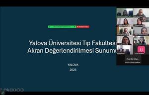 İlk Akran Değerlendirmesi Toplantısı Yapıldı