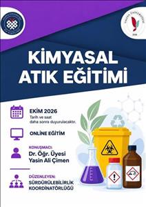 Chemical Waste Training to Be Held